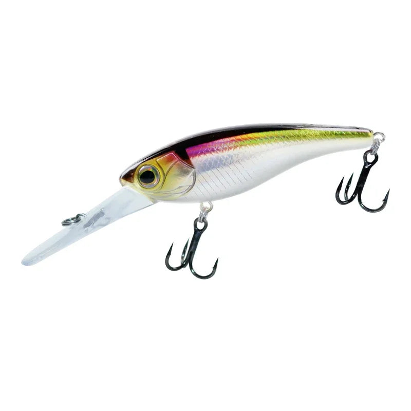 Suspending Jerkbait Crankbait Minnow 60Mm 6G 70Mm 10G Shad Hard Bait Deep Diver Depth 2-4M Fishing Lure Long Casting