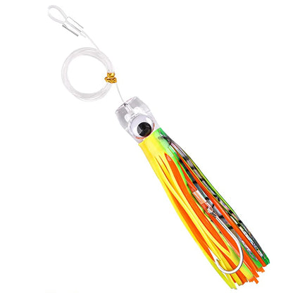 68G/108G Trolling Lure Marlin Tuna Mahi Dolphin Durado Wahoo Shark Skirts Big Game Leader Fishing Rigs Deep Sea Fishing Lure