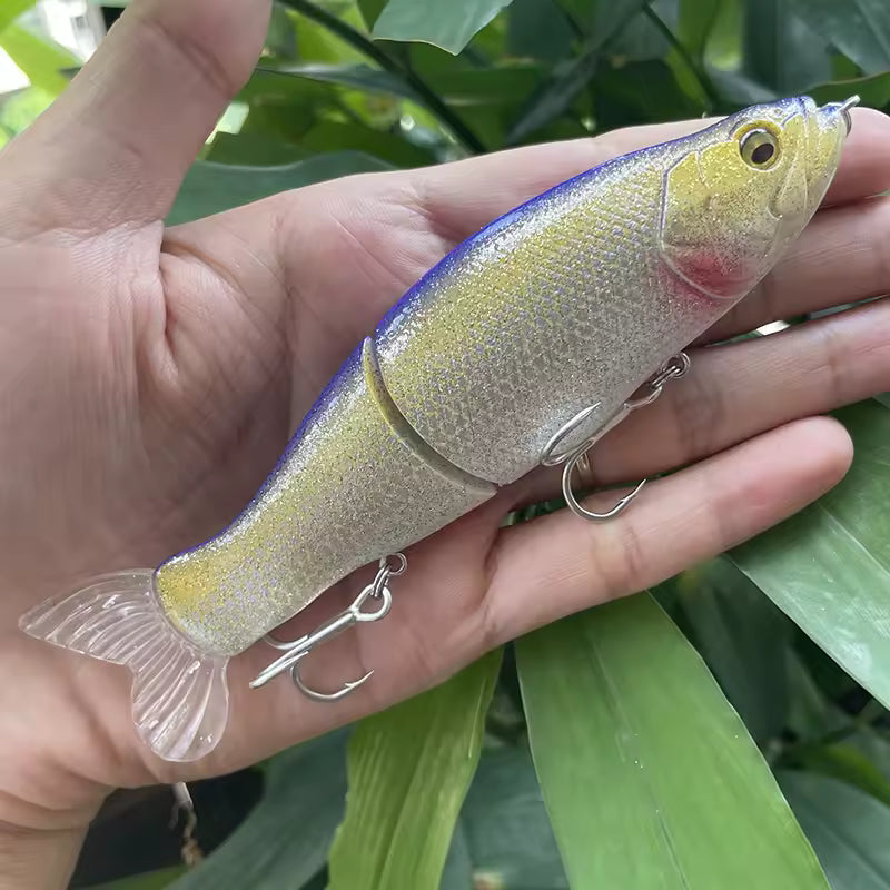 Swimbait Fishing Lure 135Mm 31G Multi Joint Slow Sinking Bait Wobbler