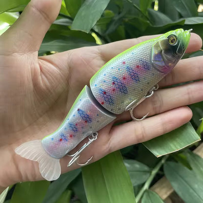 Swimbait Fishing Lure 135Mm 31G Multi Joint Slow Sinking Bait Wobbler