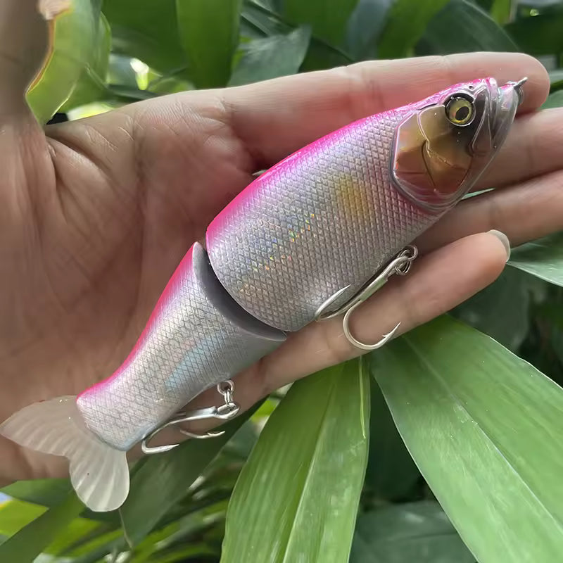 Swimbait Fishing Lure 135Mm 31G Multi Joint Slow Sinking Bait Wobbler