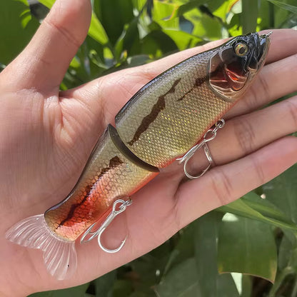 Swimbait Fishing Lure 135Mm 31G Multi Joint Slow Sinking Bait Wobbler