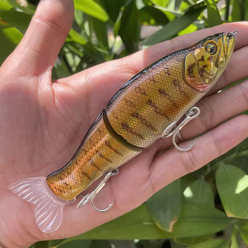 Swimbait Fishing Lure 135Mm 31G Multi Joint Slow Sinking Bait Wobbler