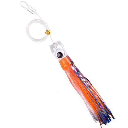 68G/108G Trolling Lure Marlin Tuna Mahi Dolphin Durado Wahoo Shark Skirts Big Game Leader Fishing Rigs Deep Sea Fishing Lure