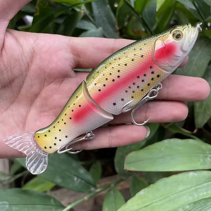 Swimbait Fishing Lure 135Mm 31G Multi Joint Slow Sinking Bait Wobbler
