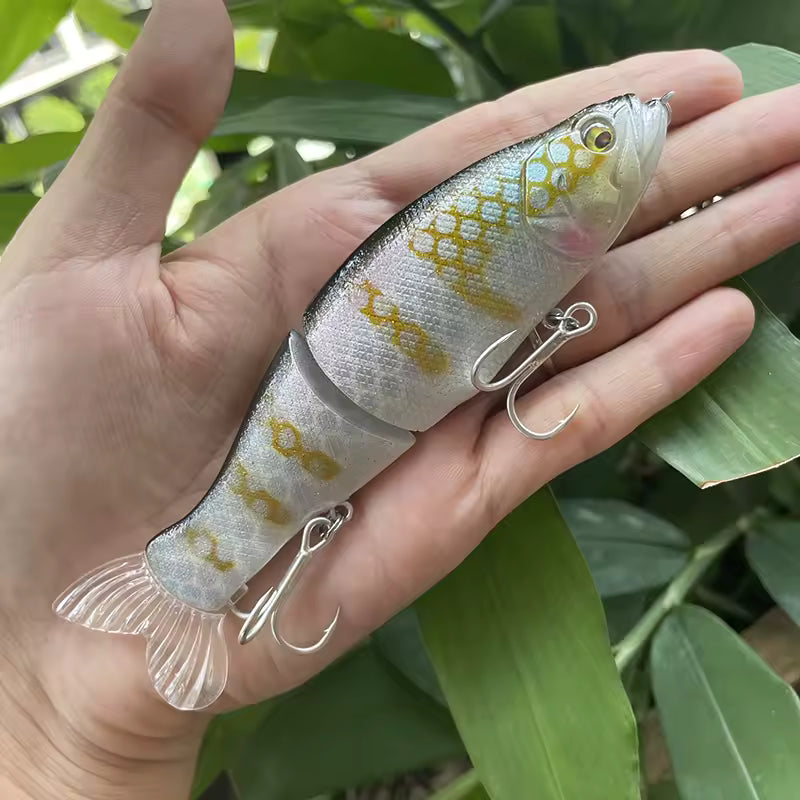 Swimbait Fishing Lure 135Mm 31G Multi Joint Slow Sinking Bait Wobbler