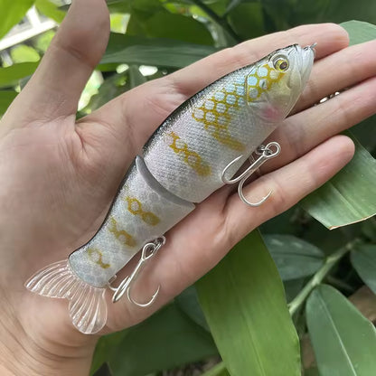 Swimbait Fishing Lure 135Mm 31G Multi Joint Slow Sinking Bait Wobbler