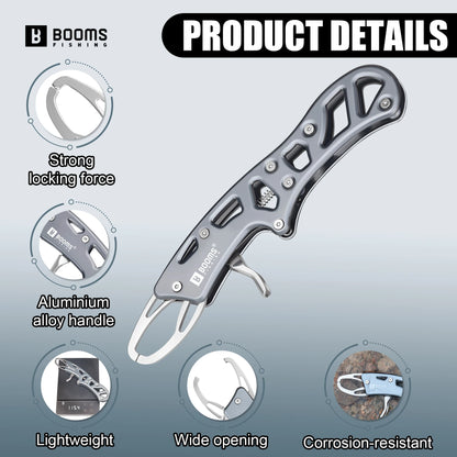 Aluminum Alloy New Fishing Grip Pliers Fishing Lip Gripper Fish Plier Hand Grip Fishing Accessories