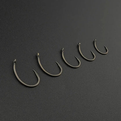 50Pcs Coating High Carbon Stainless Steel Barbless Hooks 8012 Fishing Hook Fishing Tool Accessories