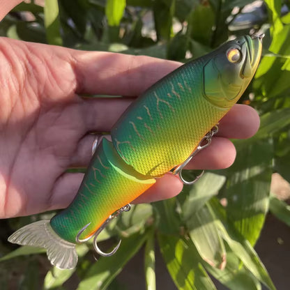 Swimbait Fishing Lure 135Mm 31G Multi Joint Slow Sinking Bait Wobbler