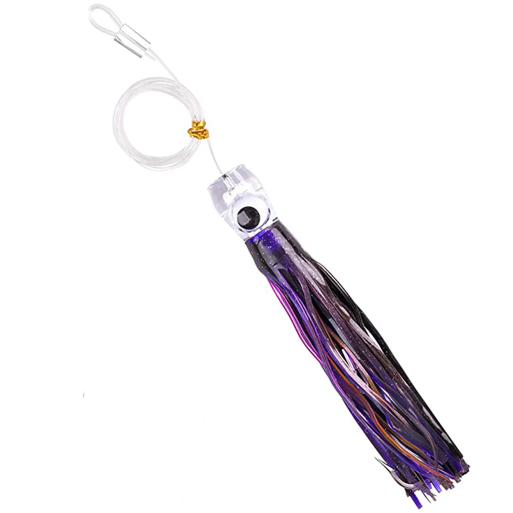68G/108G Trolling Lure Marlin Tuna Mahi Dolphin Durado Wahoo Shark Skirts Big Game Leader Fishing Rigs Deep Sea Fishing Lure