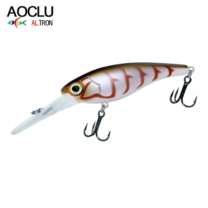 Suspending Jerkbait Crankbait Minnow 60Mm 6G 70Mm 10G Shad Hard Bait Deep Diver Depth 2-4M Fishing Lure Long Casting