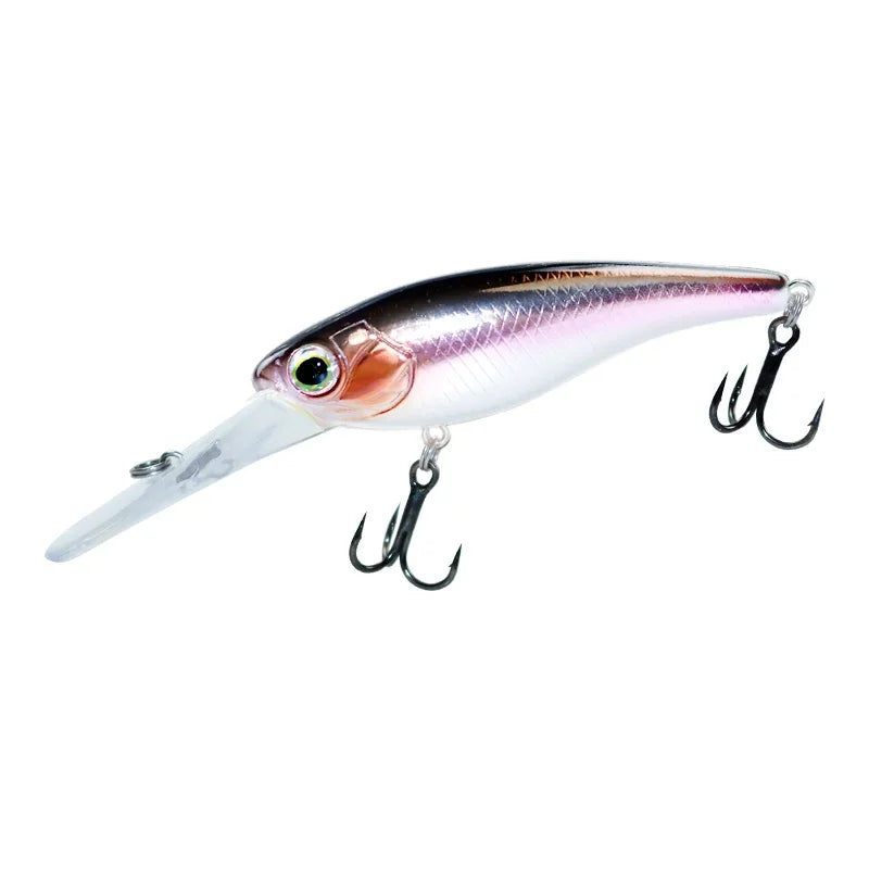 Suspending Jerkbait Crankbait Minnow 60Mm 6G 70Mm 10G Shad Hard Bait Deep Diver Depth 2-4M Fishing Lure Long Casting