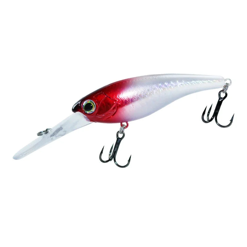 Suspending Jerkbait Crankbait Minnow 60Mm 6G 70Mm 10G Shad Hard Bait Deep Diver Depth 2-4M Fishing Lure Long Casting