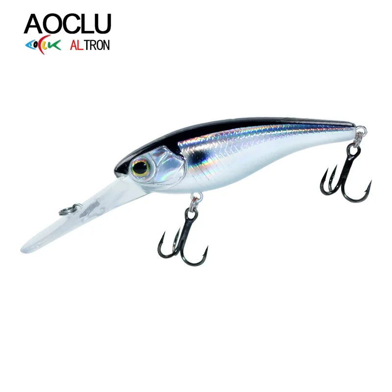 Suspending Jerkbait Crankbait Minnow 60Mm 6G 70Mm 10G Shad Hard Bait Deep Diver Depth 2-4M Fishing Lure Long Casting